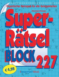Produktbild: Superr&auml;tselblock 227 (5 Exemplare &agrave; 4,99 &euro;)