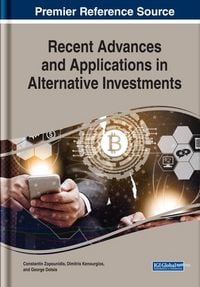 Produktbild: Recent Advances and Applications in Alternative Investments