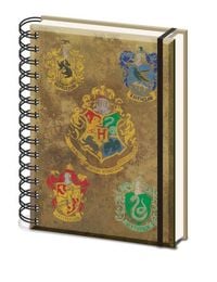 Bild vom Artikel Harry Potter (colourful Crest) A5 Wiro Notebook vom Autor 