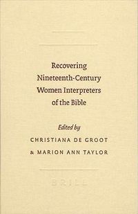 Produktbild: Recovering Nineteenth-Century Women Interpreters of the Bible