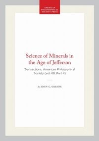 Produktbild: Science of Minerals in the Age of Jefferson