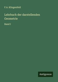 Produktbild: Lehrbuch der darstellenden Geometrie