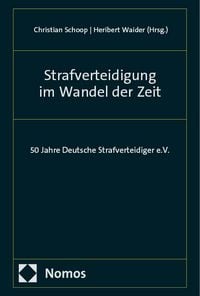 Produktbild: Strafverteidigung im Wandel der Zeit