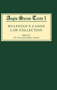 Produktbild: Wulfstan's Canon Law Collection
