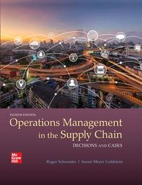 Produktbild: Loose Leaf for Operations Management in the Supply Chain: Decisions and Cases