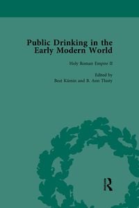 Produktbild: Public Drinking in the Early Modern World Vol 3