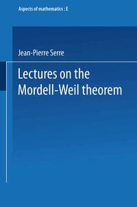 Produktbild: Lectures on the Mordell-Weil Theorem