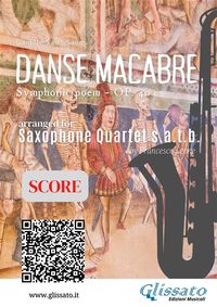 Produktbild: Saxophone Quartet "Danse Macabre" score