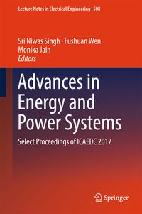 Produktbild: Advances in Energy and Power Systems