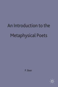 Produktbild: An Introduction to the Metaphysical Poets