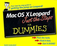 Produktbild: Mac OS X Leopard Just the Steps For Dummies