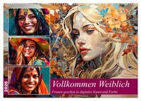 Produktbild: Vollkommen Weiblich (Wandkalender 2026 DIN A2 quer), CALVENDO Monatskalender