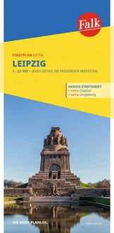 Produktbild: Falk Stadtplan Extra Leipzig 1:22.500