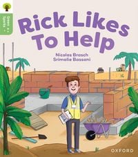 Produktbild: Oxford Reading Tree Green Sparks: Level 5: Rick Likes to Help