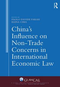 Produktbild: China's Influence on Non-Trade Concerns in International Economic Law
