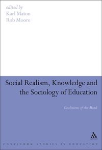 Produktbild: Social Realism, Knowledge and the Sociology of Education