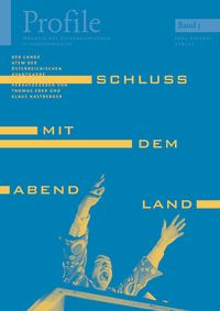 Bild vom Artikel Profile 5, Schluß mit dem Abendland! vom Autor 