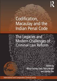 Produktbild: Codification, Macaulay and the Indian Penal Code