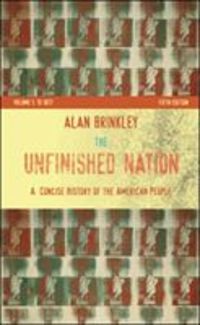 Produktbild: Brinkley, A: The Unfinished Nation