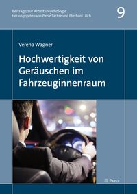 Produktbild: Hochwertigkeit von Ger&auml;uschen im Fahrzeuginnenraum