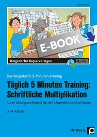 Produktbild: T&auml;gl. 5 Minuten Training: Schriftl. Multiplikation