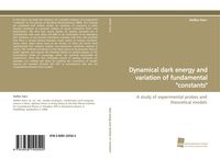 Produktbild: Dynamical dark energy and variation of fundamental "constants"