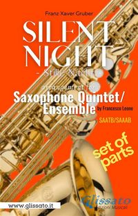 Produktbild: Silent Night - Saxophone Quintet/Ensemble (parts)