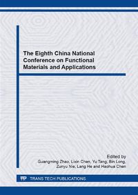 Produktbild: The Eighth China National Conference on Functional Materials and Applications