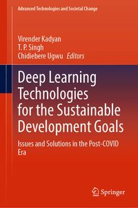 Produktbild: Deep Learning Technologies for the Sustainable Development Goals