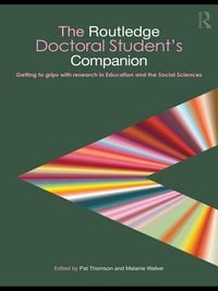 Produktbild: The Routledge Doctoral Student's Companion