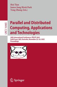 Produktbild: Parallel and Distributed Computing, Applications and Technologies
