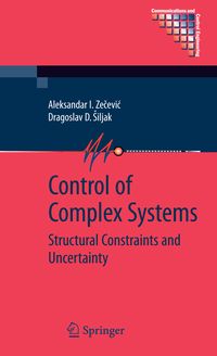 Produktbild: Control of Complex Systems