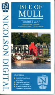 Produktbild: Nicolson Isle of Mull Tourist Map