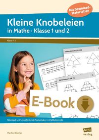 Produktbild: Kleine Knobeleien in Mathe - Klasse 1 und 2