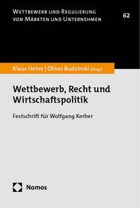 Produktbild: Wettbewerb, Recht und Wirtschaftspolitik