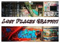 Produktbild: Lost Places Graffiti (Wandkalender 2026 DIN A3 quer), CALVENDO Monatskalender