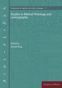 Produktbild: Studies in Biblical Philology and Lexicography