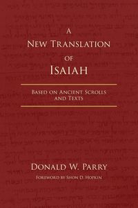 Produktbild: A New Translation of Isaiah