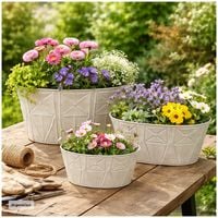 Produktbild: HTI-Living HTI-Living Zierwanne 3er Set Julia HTI-Living Zierwanne 3er Set Julia
