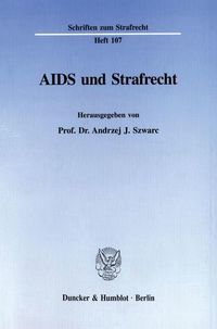 Produktbild: AIDS und Strafrecht.