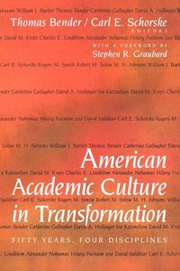 Produktbild: American Academic Culture in Transformation