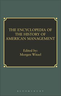 Produktbild: Encyclopedia of History of American Management