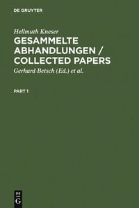 Produktbild: Gesammelte Abhandlungen / Collected Papers