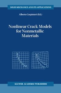 Produktbild: Nonlinear Crack Models for Nonmetallic Materials