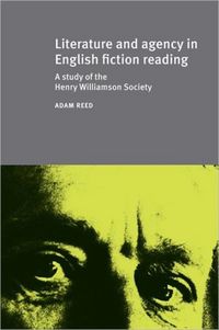 Produktbild: Reed, A: Literature and Agency in English Fiction Reading