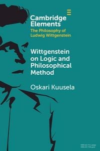 Produktbild: Wittgenstein on Logic and Philosophical Method