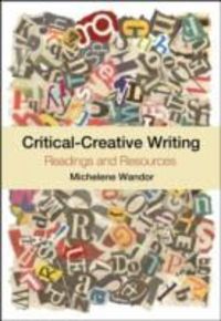 Produktbild: Wandor, M: Critical-Creative Writing