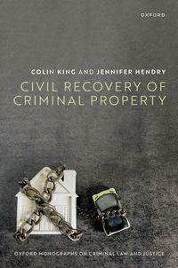 Produktbild: Civil Recovery of Criminal Property