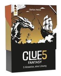 Produktbild: CLUE5 #Fantasy. 5 Hinweise, nur eine Lösung. Das Trend-Quiz für deine Tasche