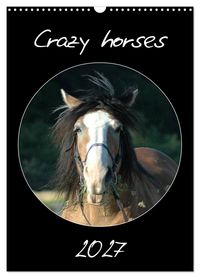 Produktbild: Crazy horses (Wandkalender 2027 DIN A3 hoch), CALVENDO Monatskalender